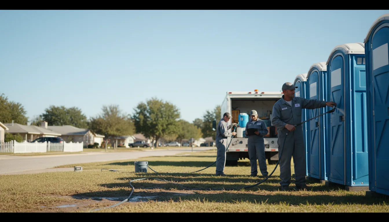 Long-Term Portable Toilet Rental in Florence, KS near me